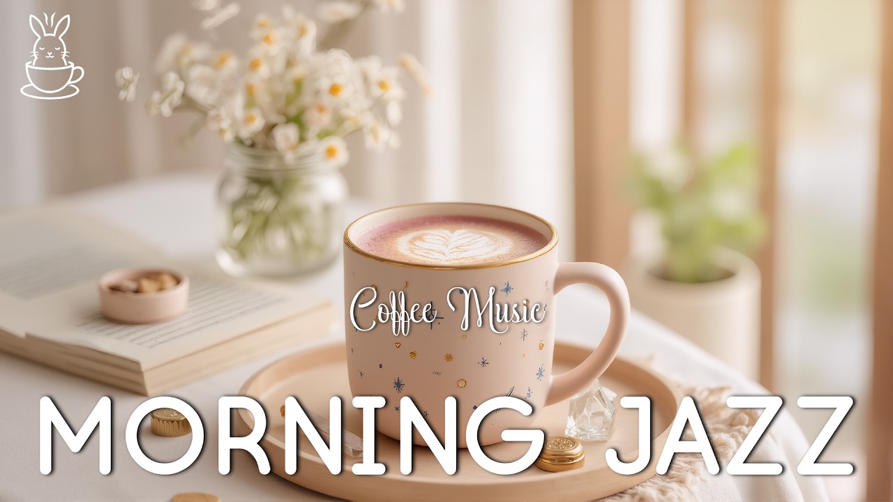 Spring Morning Coffee ☕ Relaxing Jazz Instrumental & Happy Bossa Nova Instrumental for Positive Mood