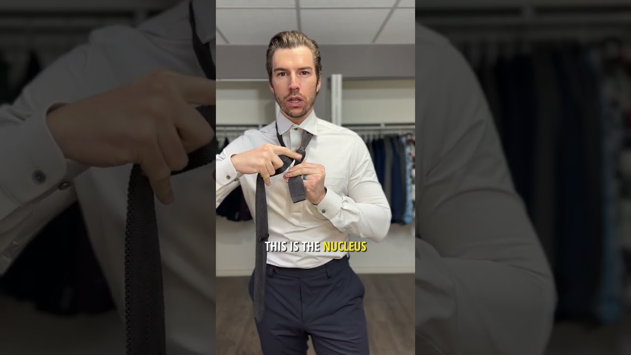 How to Tie a Tie. The Full Windsor.