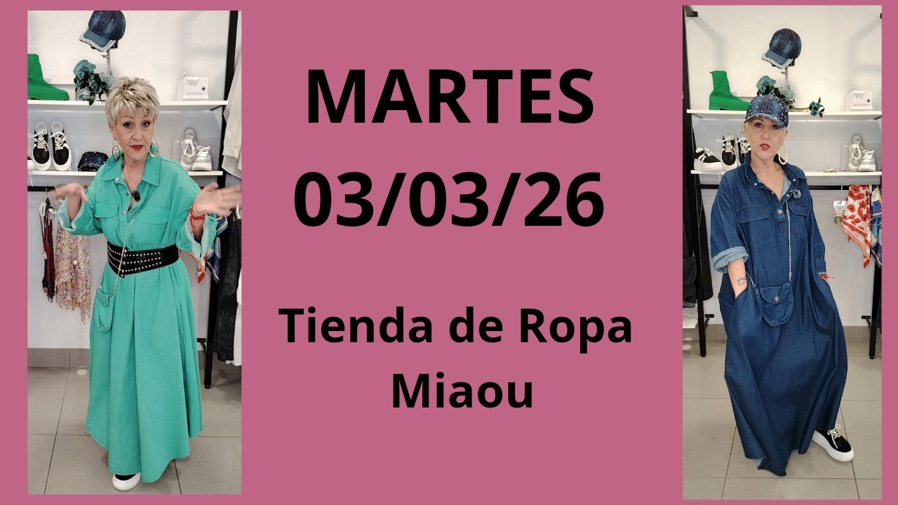 Martes 3 de Marzo / Tallas Grandes