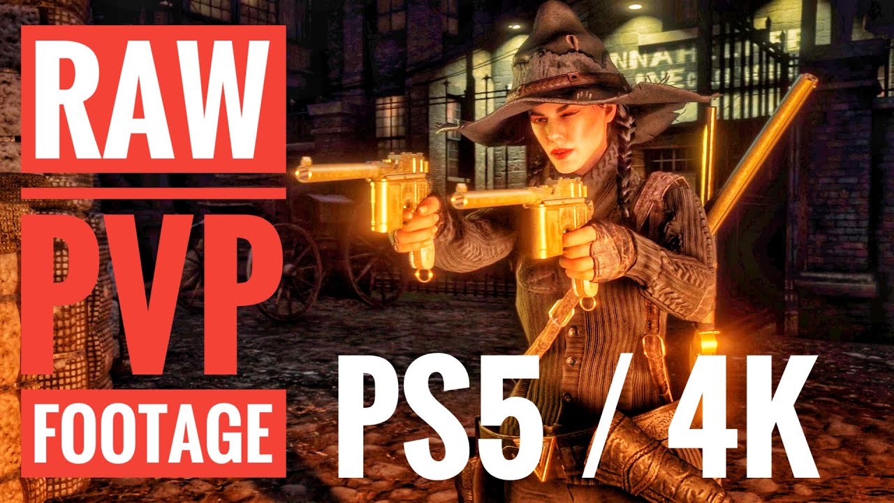 (RAW SHOWDOWN FOOTAGE) Paint It Black - RDR2 ONLINE