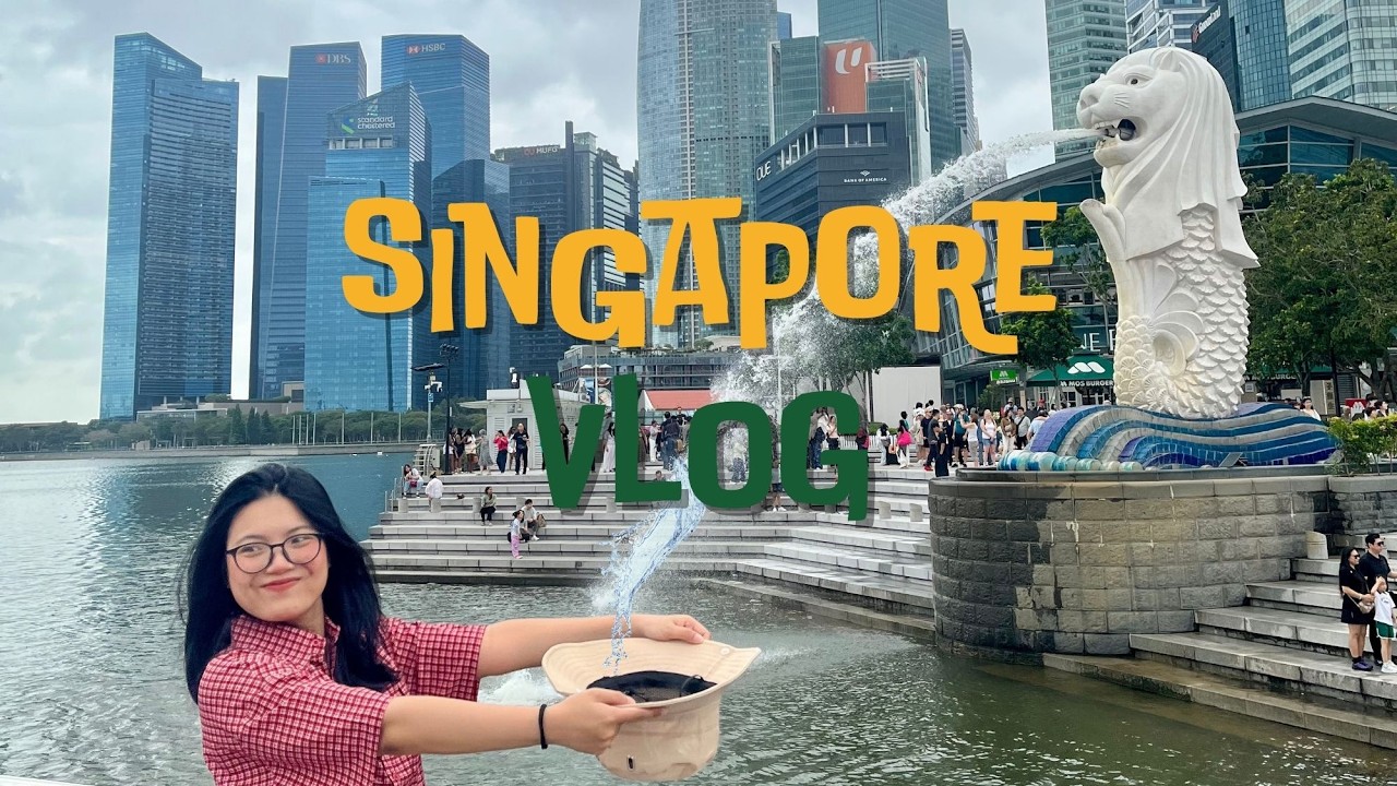 Singapore, 3 ngày, 9 triệu | chơi ở Universal Studios, đảo Sentosa, Chinatown, và ăn Michelin food ♡