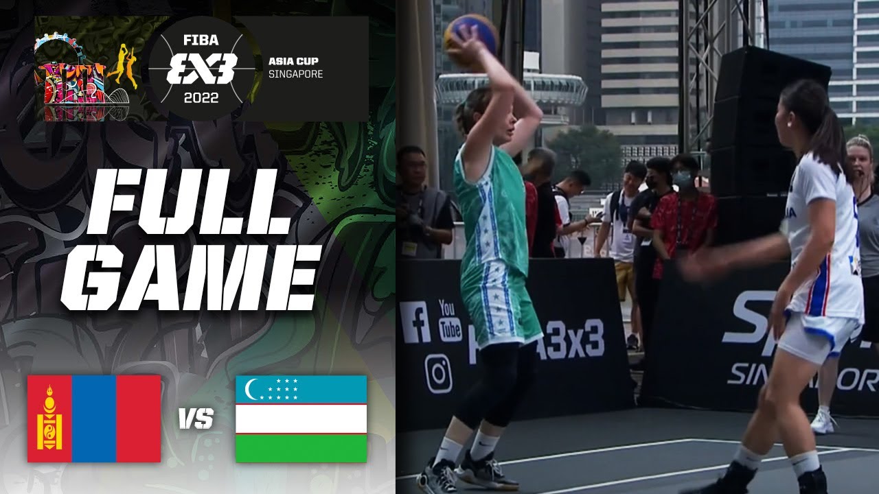 Mongolia v Uzbekistan | Women | Full Game | FIBA 3x3 Asia Cup 2022