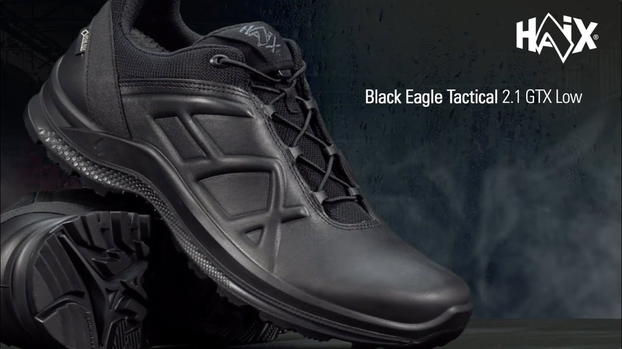 INTRODUCING - the HAIX&reg; Black Eagle Tactical 2.1 GTX Low - World Class Footwear