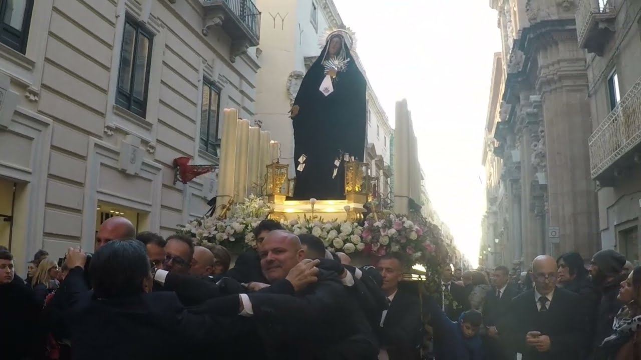 Addolorata Processione dei Misteri 2023 Marcia Funebre Per L'eternità (Messina)