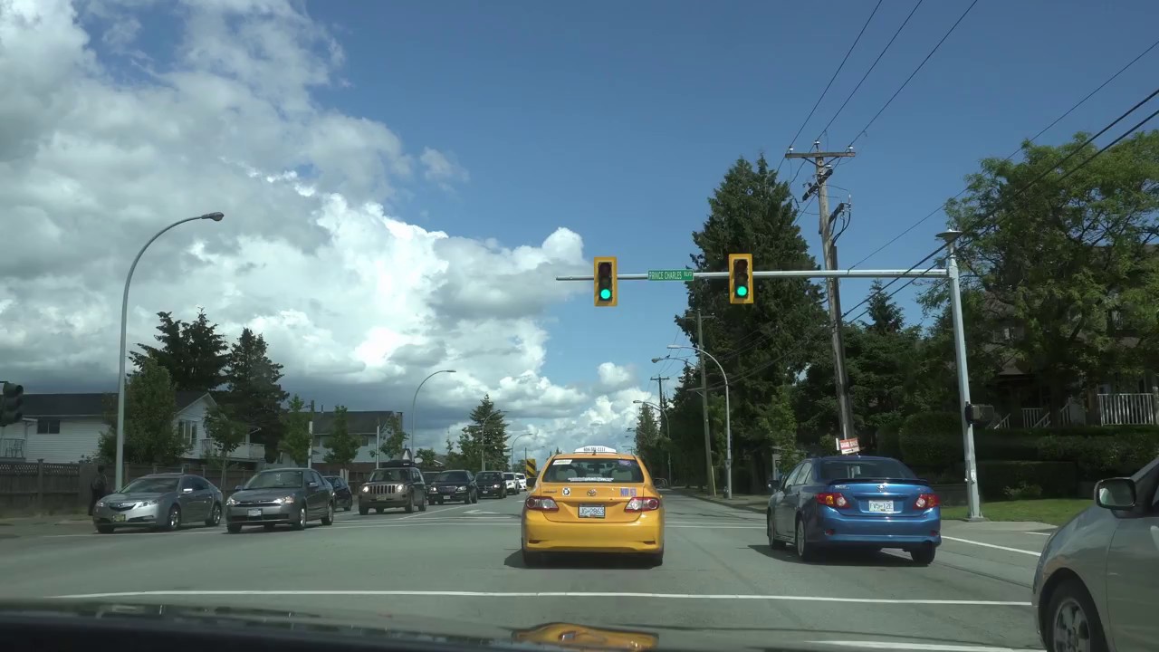Vancouver CAR RIDE: SATURDAY AFTERNOON DRIVE TO WHITE ROCK From 96 Avenue, Surrey to White Rock Pier