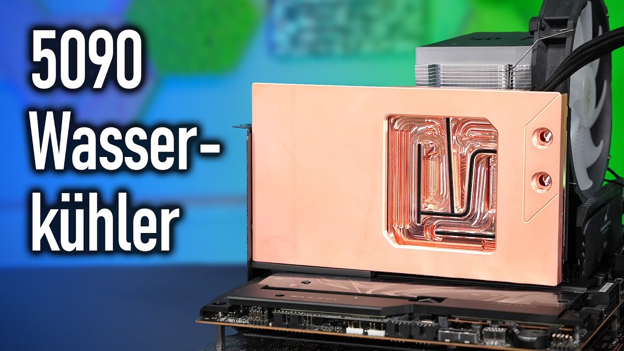 Doch nicht unmöglich? Wasserkühler Prototyp für die RTX 5090 Founders Edition