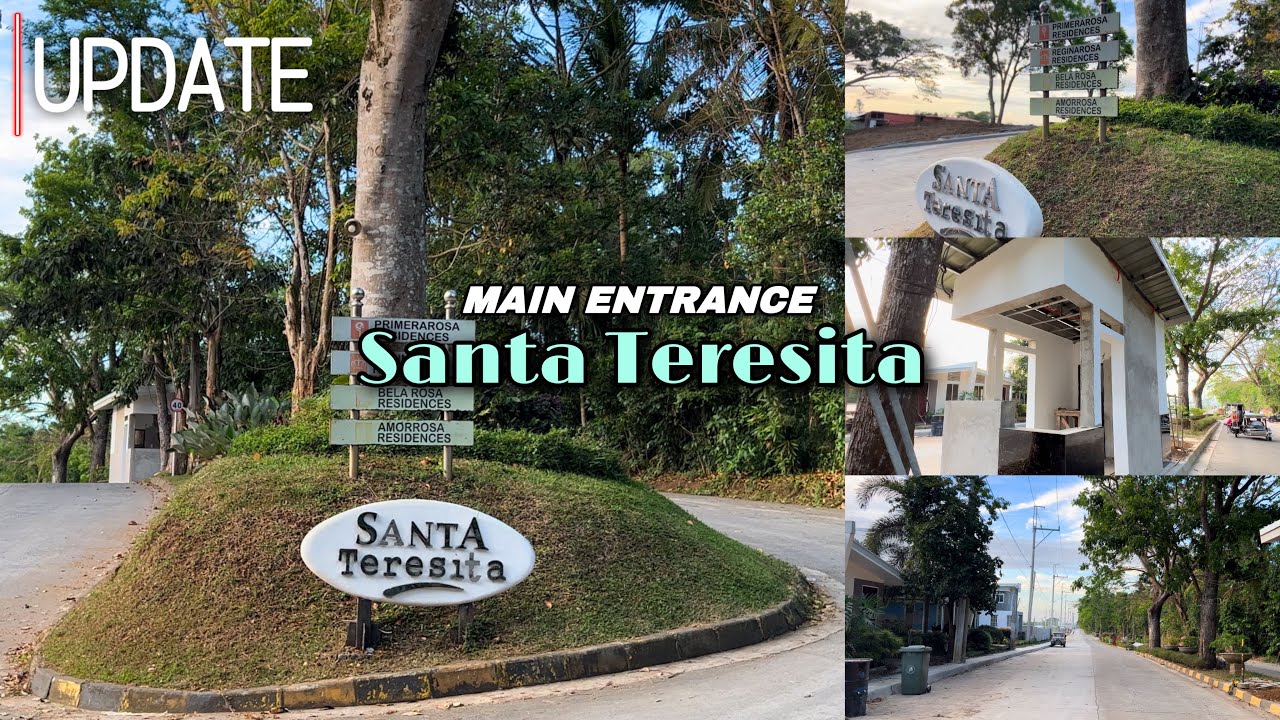 UPDATE Main Entrance of Santa Teresita