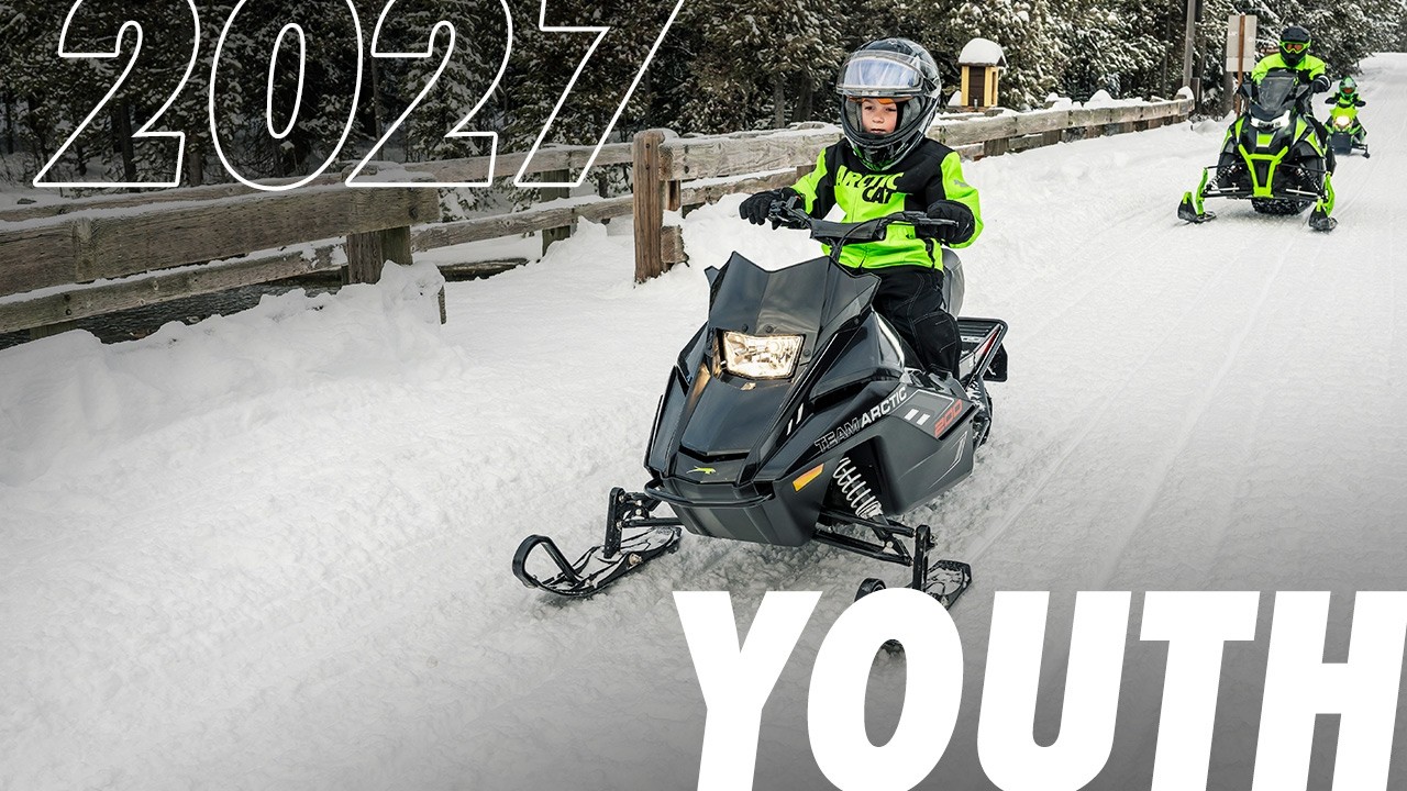 Детские снегоходы 2027 года | Arctic Cat | Снегоходы