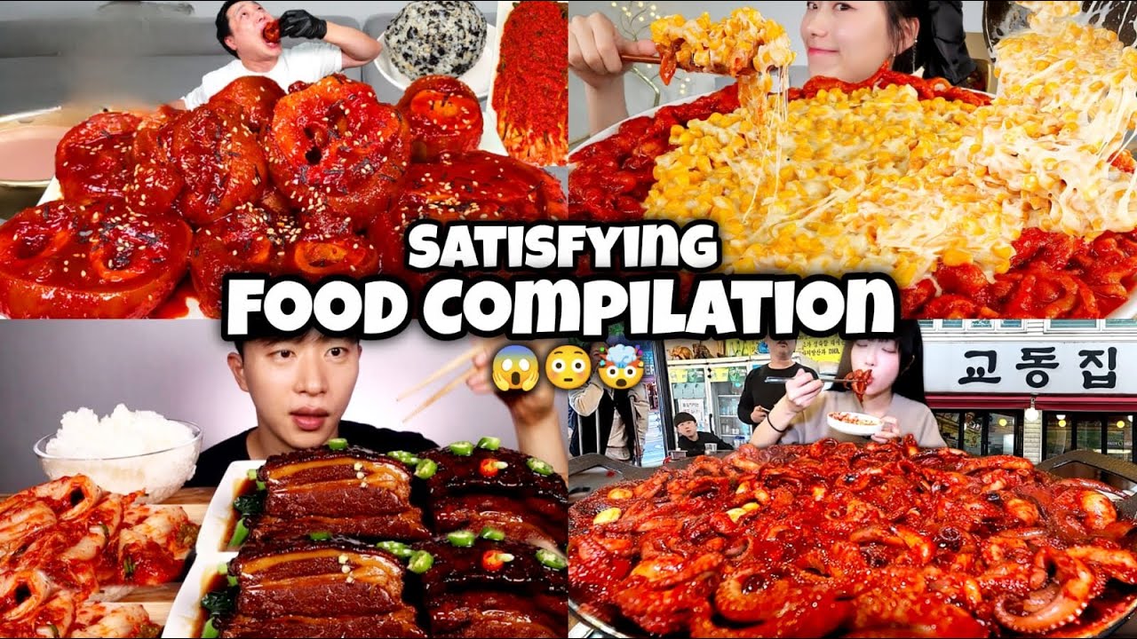 MOST SATISFYING FOOD COMPILATION 😍😱 | ASMR Mukbang Pt-1