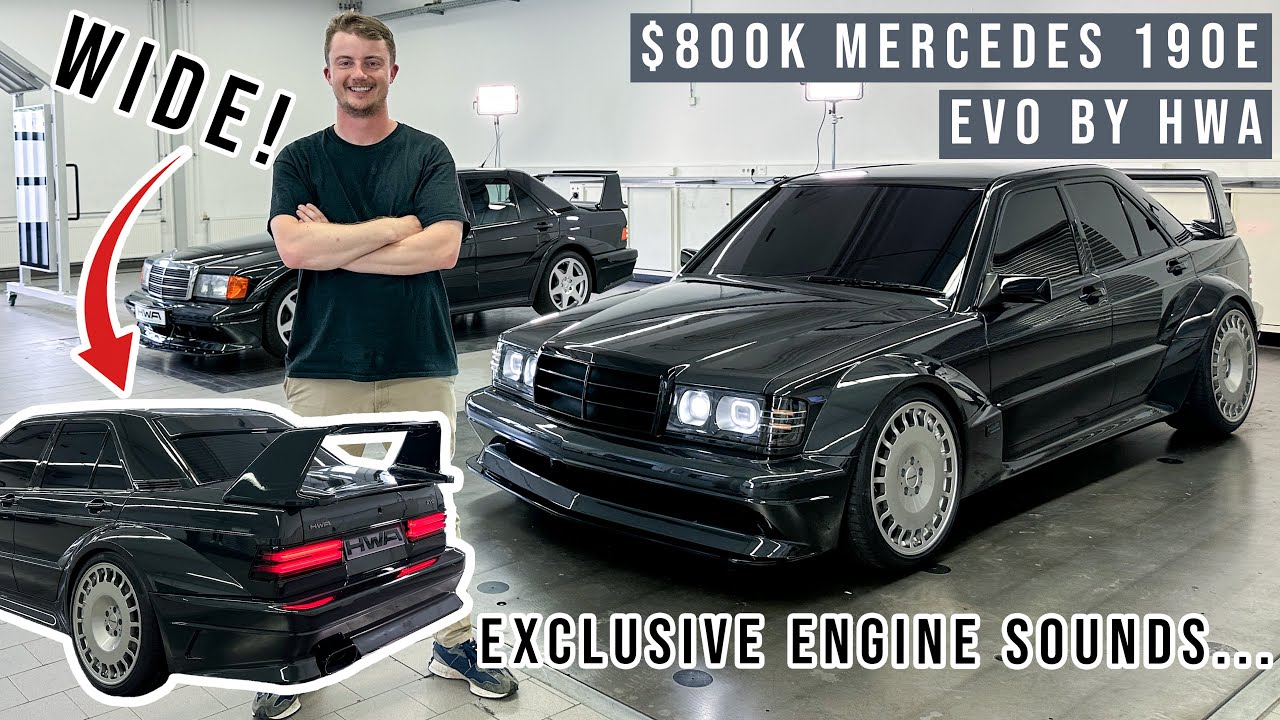 Лучший Mercedes-Benz 190E EVO II от HWA! Эксклюзив!