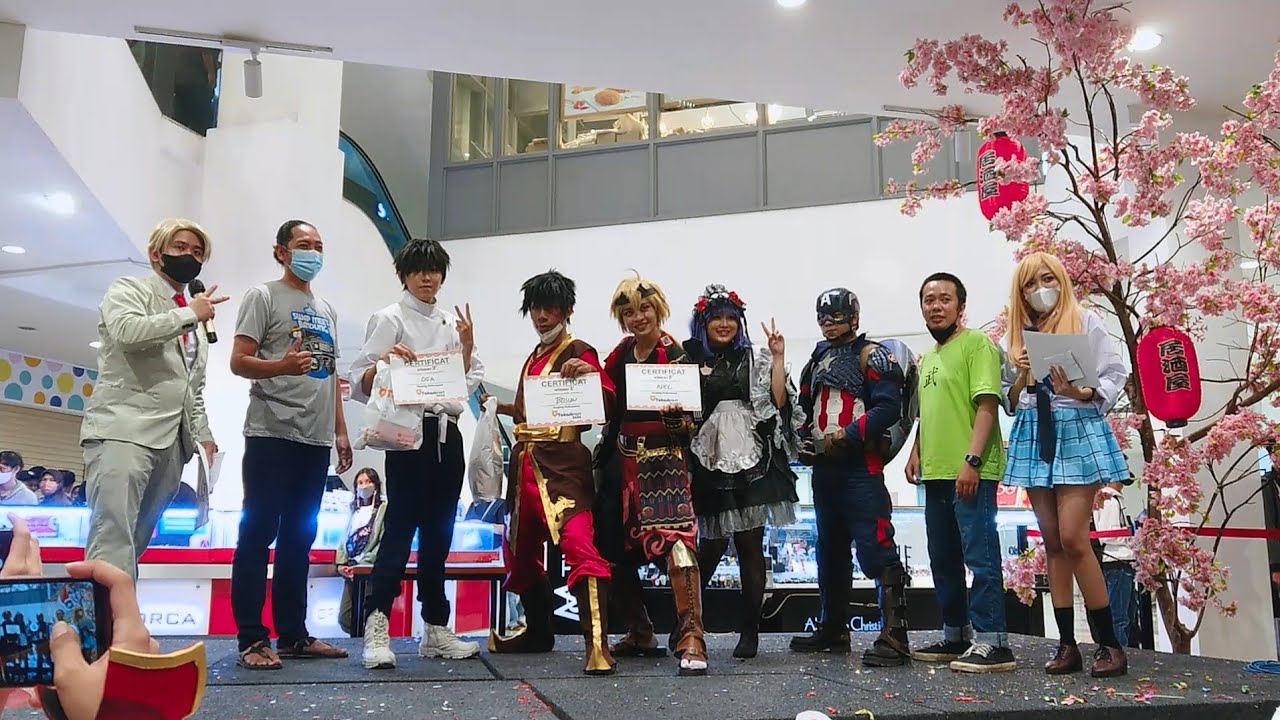 Pengumuman Pemenang Cosplay @ QTakasi Event 2022 Ciwalk (Cihampelas Walk) Bandung - 29-05-2022