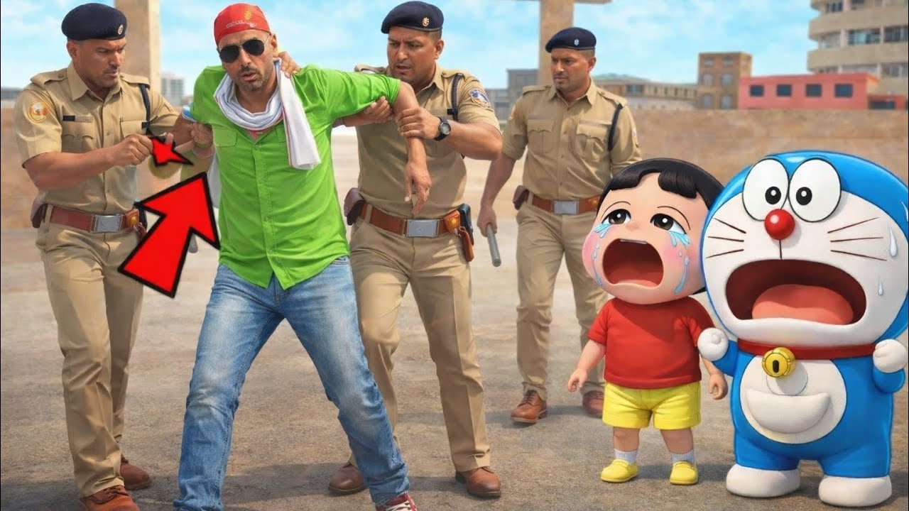🔥Jack or shinchan ko police walo ne pakad liya #franklin #gaming 