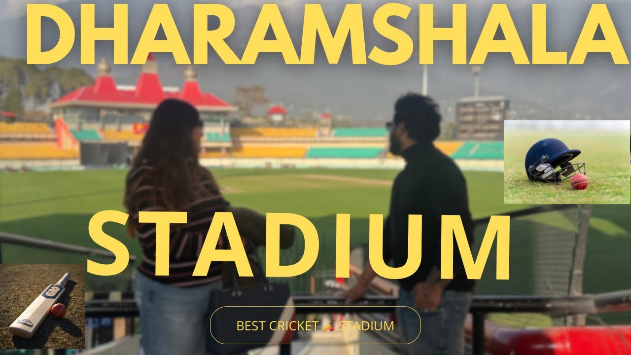 Dharamshala Cricket Stadium 🏏 | World’s Most Beautiful Stadium 😍