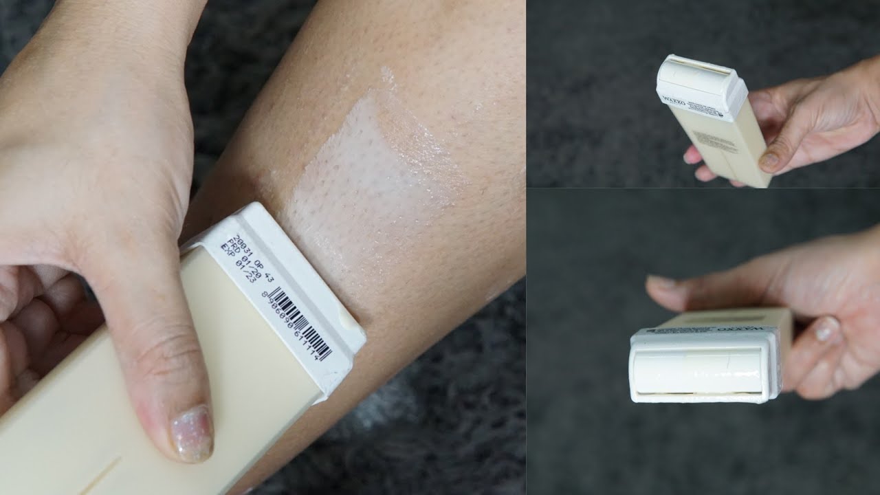 The easiest way to wax with wax roller। ऐसे करें wax बहुत ही आसानी से बिना किसी झंझट के।