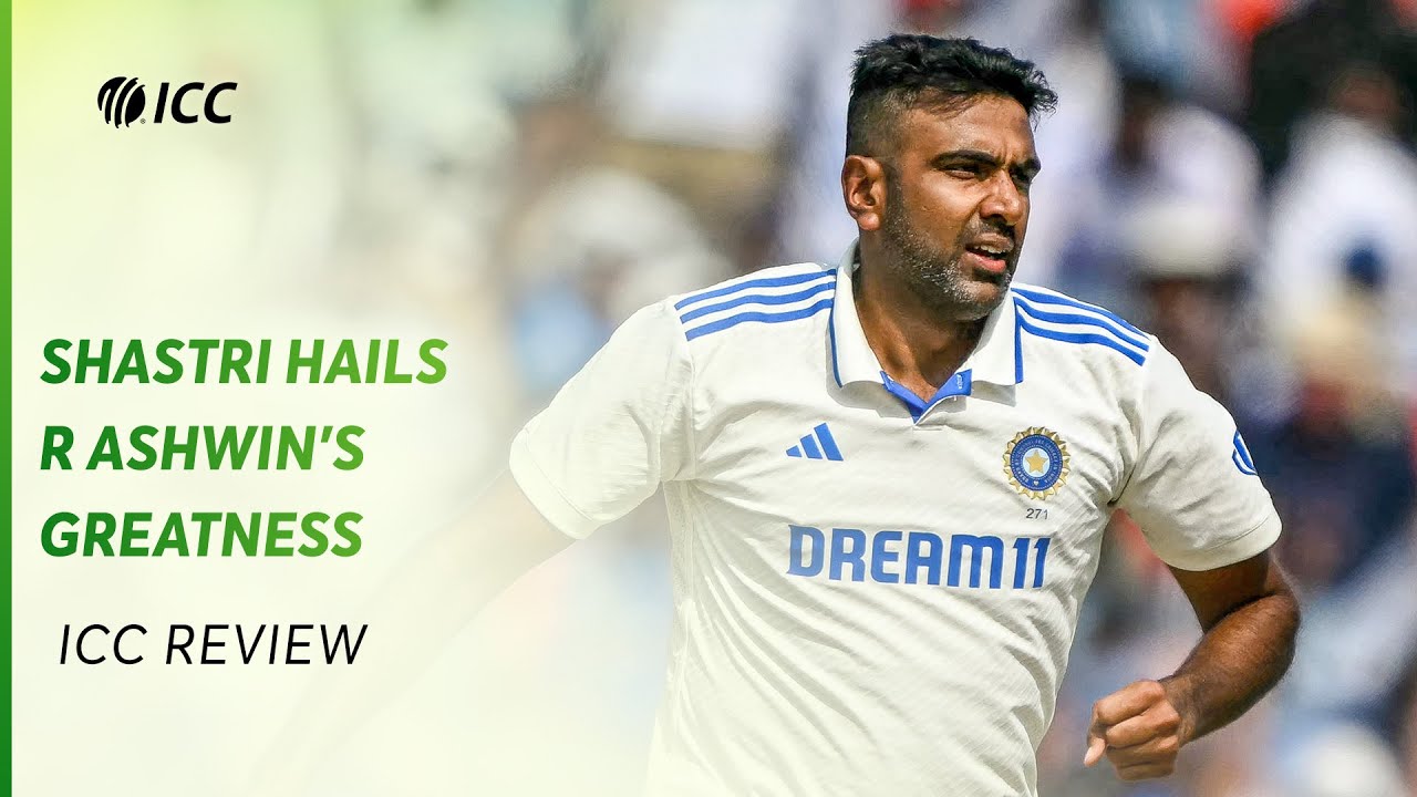 Ravi Shastri hails Ashwin's greatness | ICC Review
