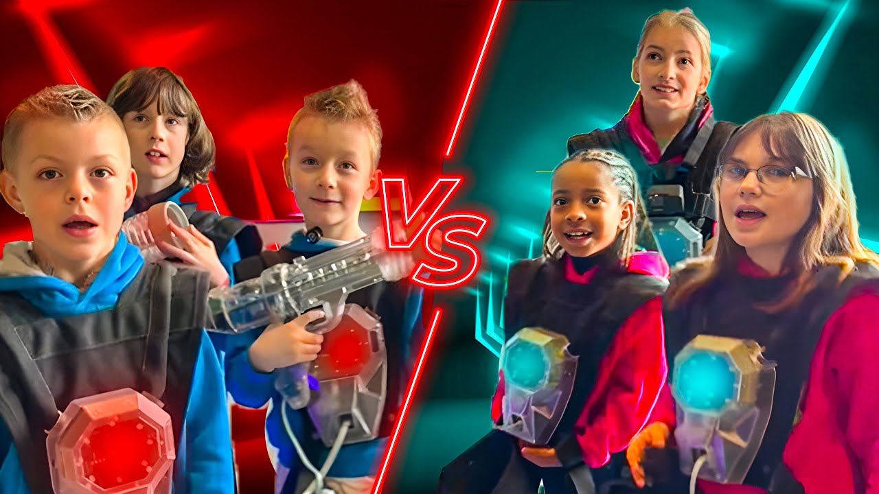 We Tried Laser Tag For The First Time And This Happened
