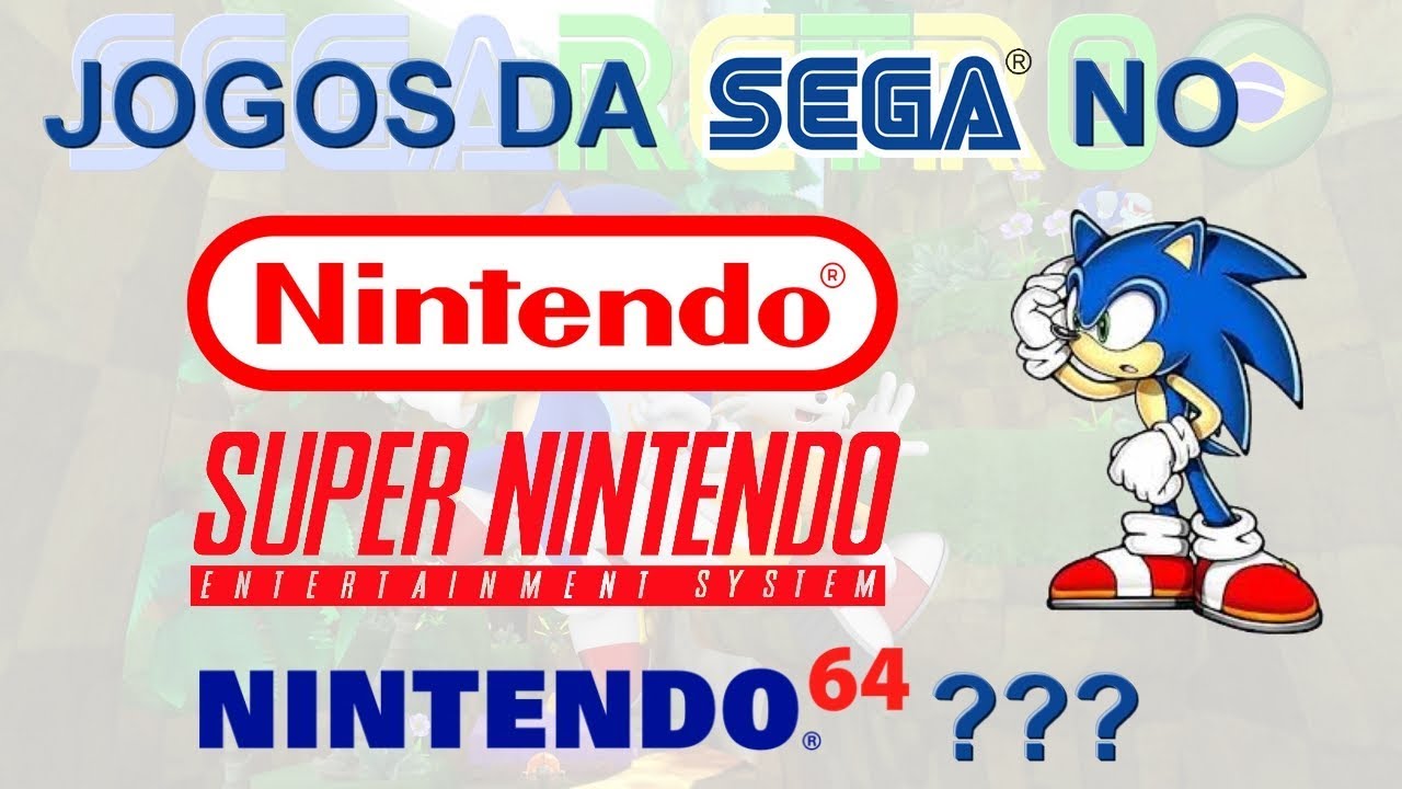 VOCÊ SABIA? Jogos da SEGA no NES, SNES e N64!
