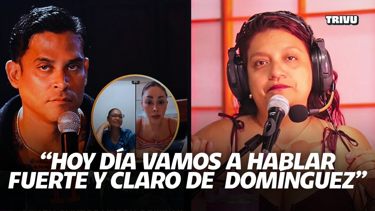 DOMÍNGUEZ QUEDÓ contra la pared en vivo