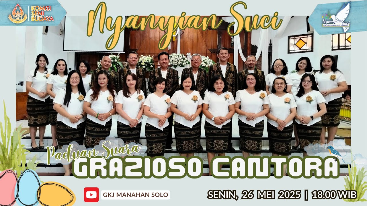 Nyanyian Suci GKJ Manahan Surakarta [ MEI 2025 ] - 