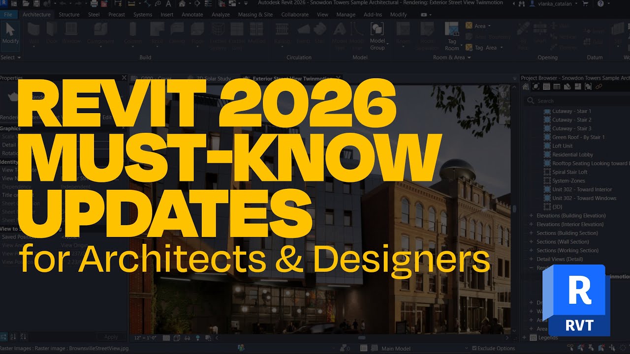 What&rsquo;s New in Revit 2026 for Architects + Designers