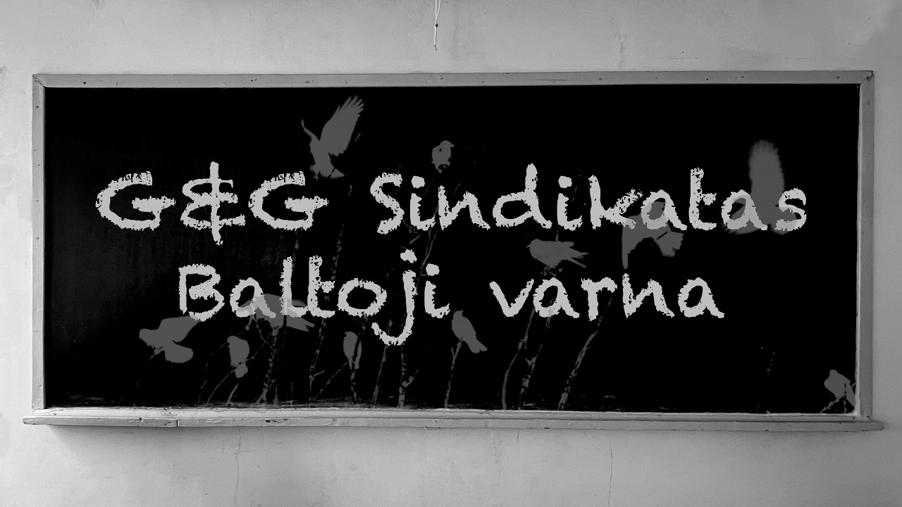 G&G Sindikatas - Baltoji varna (Lyric Video)