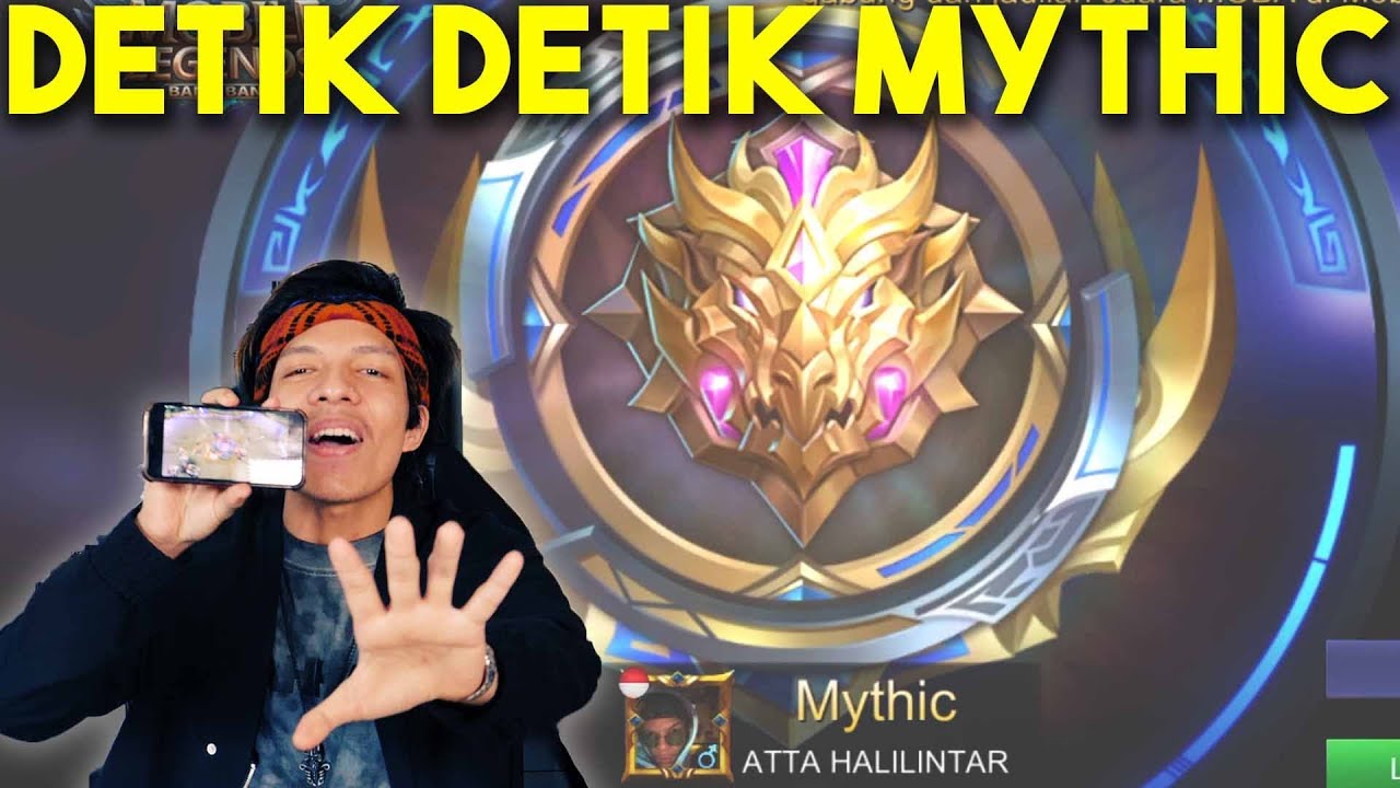 DETIK DETIK MYTHIC ATTA! Nekad Solo Rank!