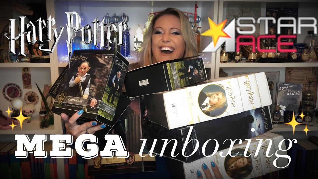 HARRY POTTER STAR ACE FIGURES 'MEGA’ UNBOXING INCLUDING DELUXE AND LUNA LOVEGOOD FIGURES & GIVEAWAY