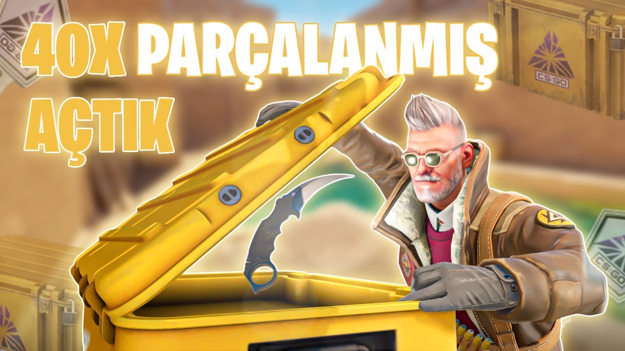 CS2 40X PARÇALANMIŞ KASA AÇILIŞI KATLADIK MI ? @Qu3ee ​