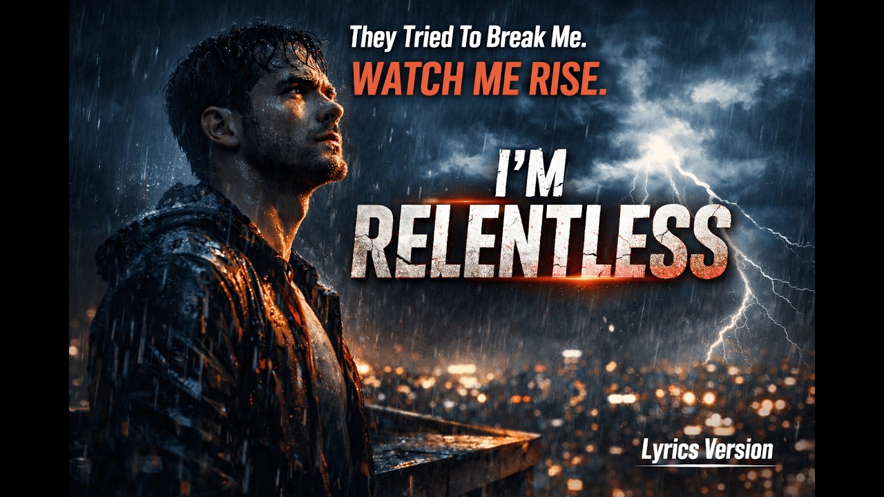 I'M RELENTLESS (Ziddi English Version) - Hardcore Motivational Rap | Epic Trap Anthem