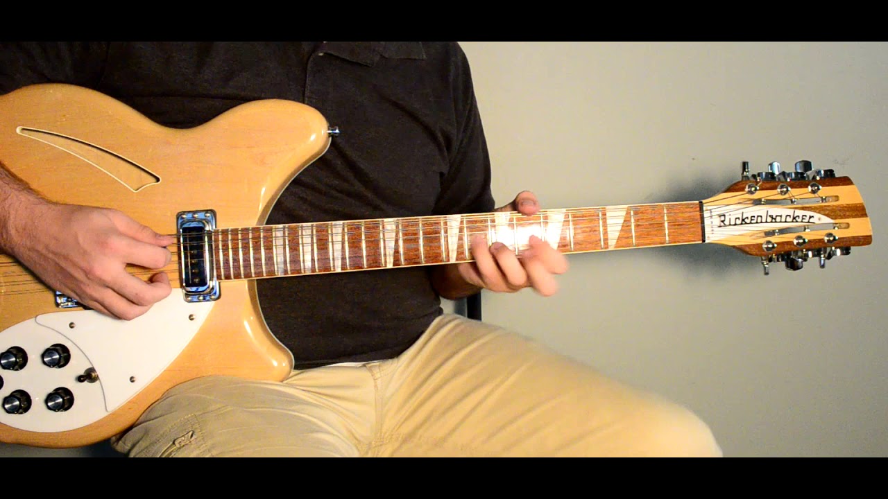 The Hollies - Look Through Any Window - Guitar Cover