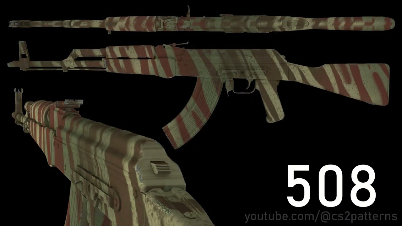 AK-47 | Predator - ALL 1000 PATTERNS CS2