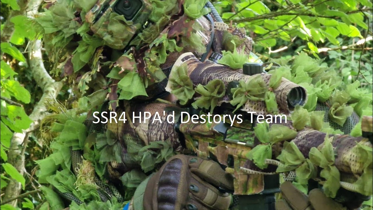 SSR4 HPA Ghillie Gameplay
