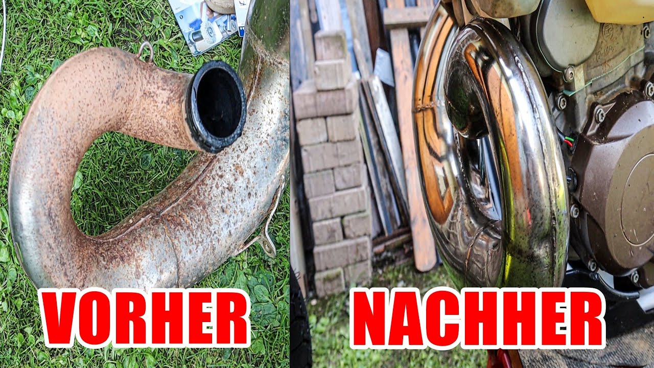 Auspuff aufarbeiten für wenig Geld !!!