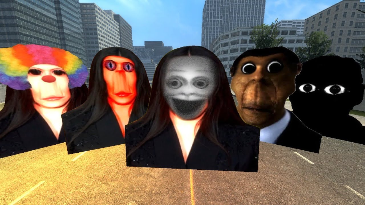 Rosalia Bizcochito Family, Angry Munci Family,  Obunga Family And Selene Delgado Nexbot Gmod