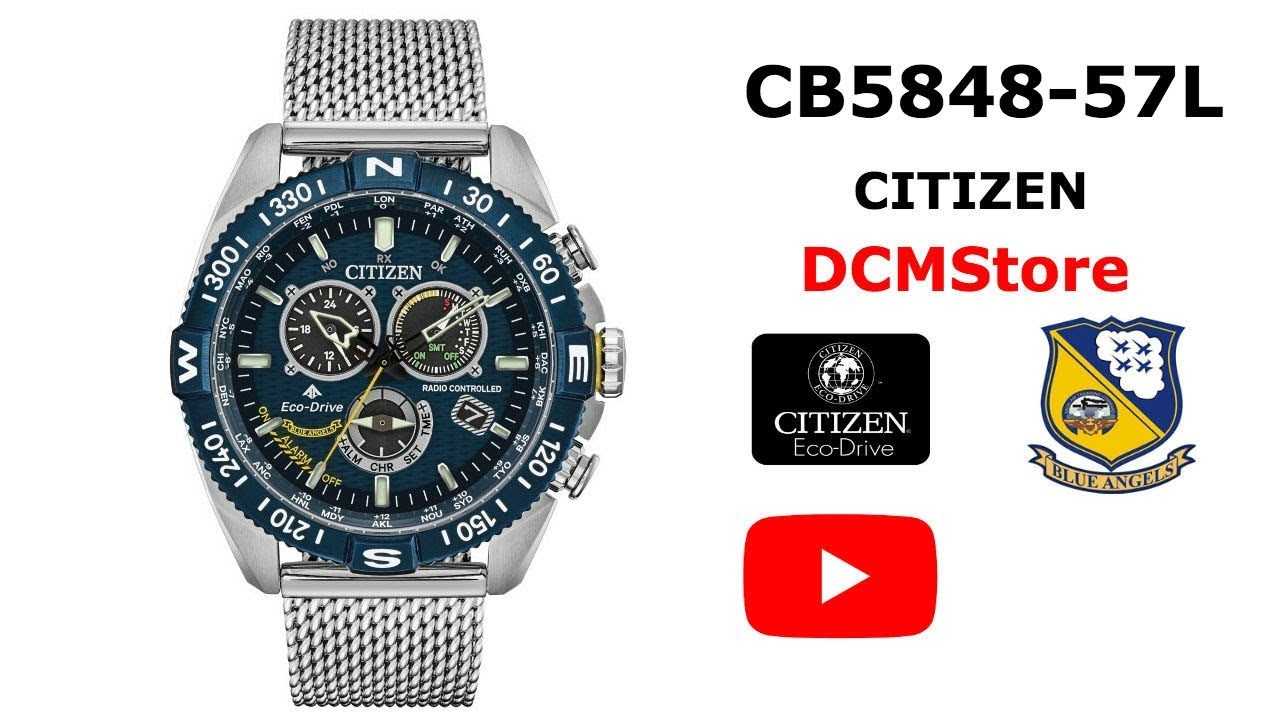 CB5848-57L Citizen Promaster Navihawk Blue Angels