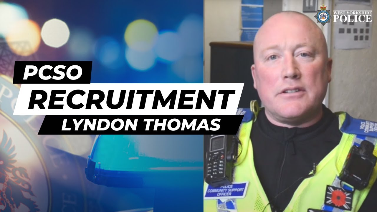 PCSO recruitment - Lyndon Thomas