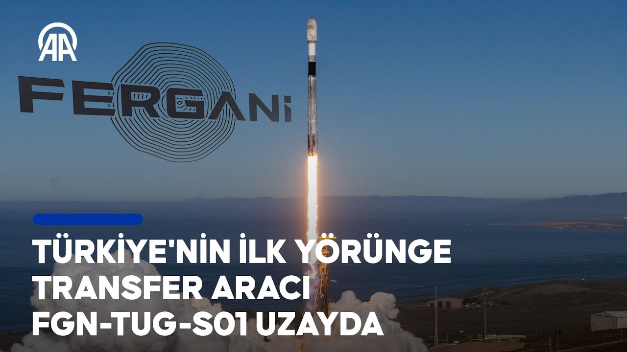 Fergani Uzay tarafından milli imkanlarla geliştirilen FGN-TUG-S01 uzayda