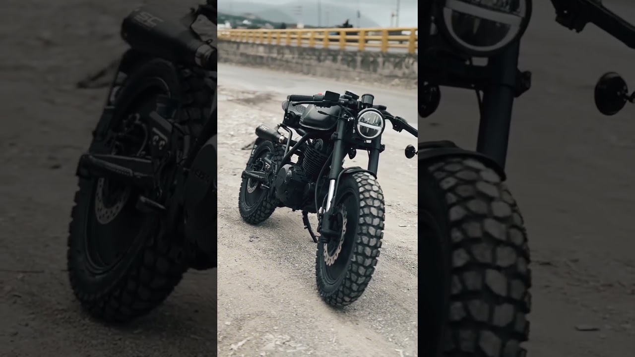 🔥 Brutal Custom Scrambler | Cafe Racer Style Modified Bike 🏍️