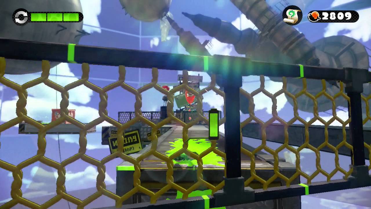 【720HD】スプラトゥーン(Splatoon) ヒーローモード、ジャイロオフ＆パワーアップなしでクリア　Part 28