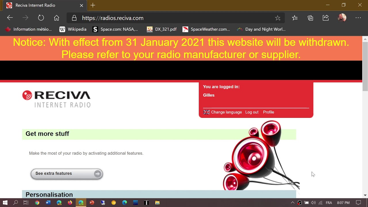 BEWARE Reciva shutting down Jan 31st 2021 Your Internet radio might stop working