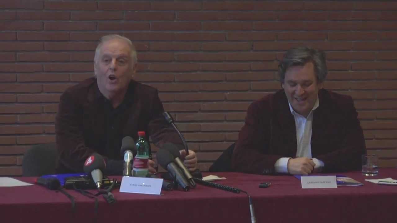 Conferenza Stampa Daniel Barenboim - Antonio Pappano - 10 dicembre 2012