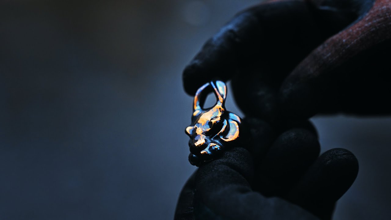STARLINGEAR COBALT RABBIT RING