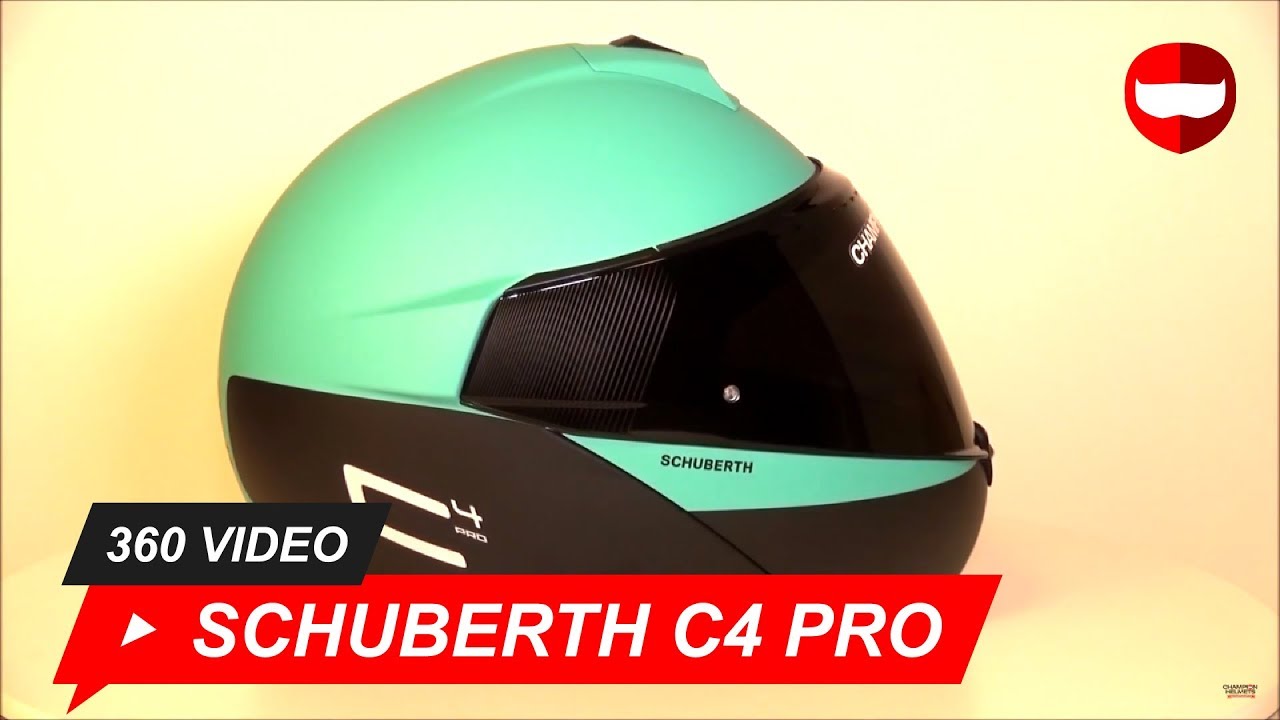 Шлем Schuberth C4 Pro Swipe Black & Blue Matt - ChampionHelmets.com
