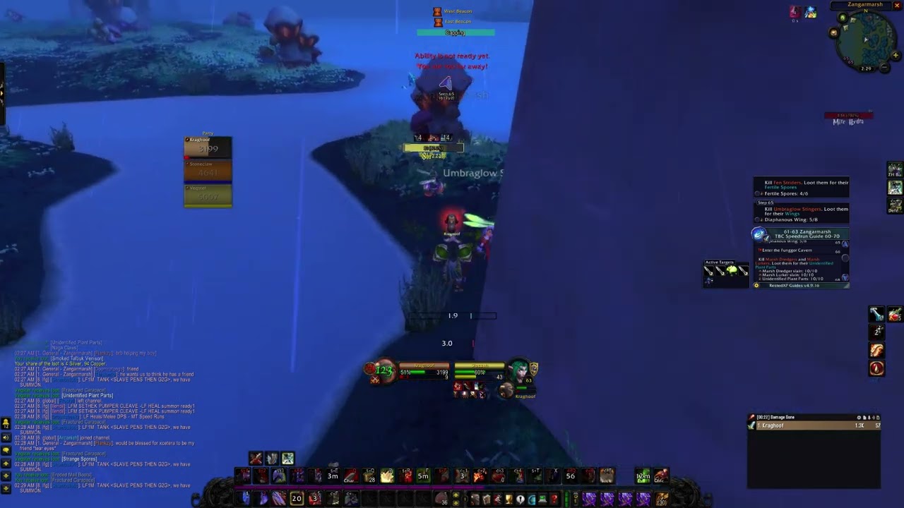 LACK OF SKILL ALMOST ENDS KRAGHOOF