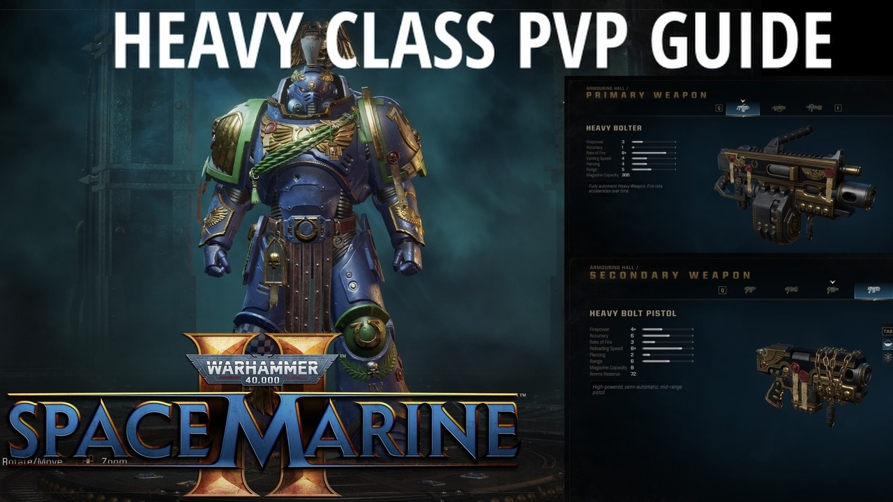 SPACE MARINE 2 - Heavy Class PvP Guide