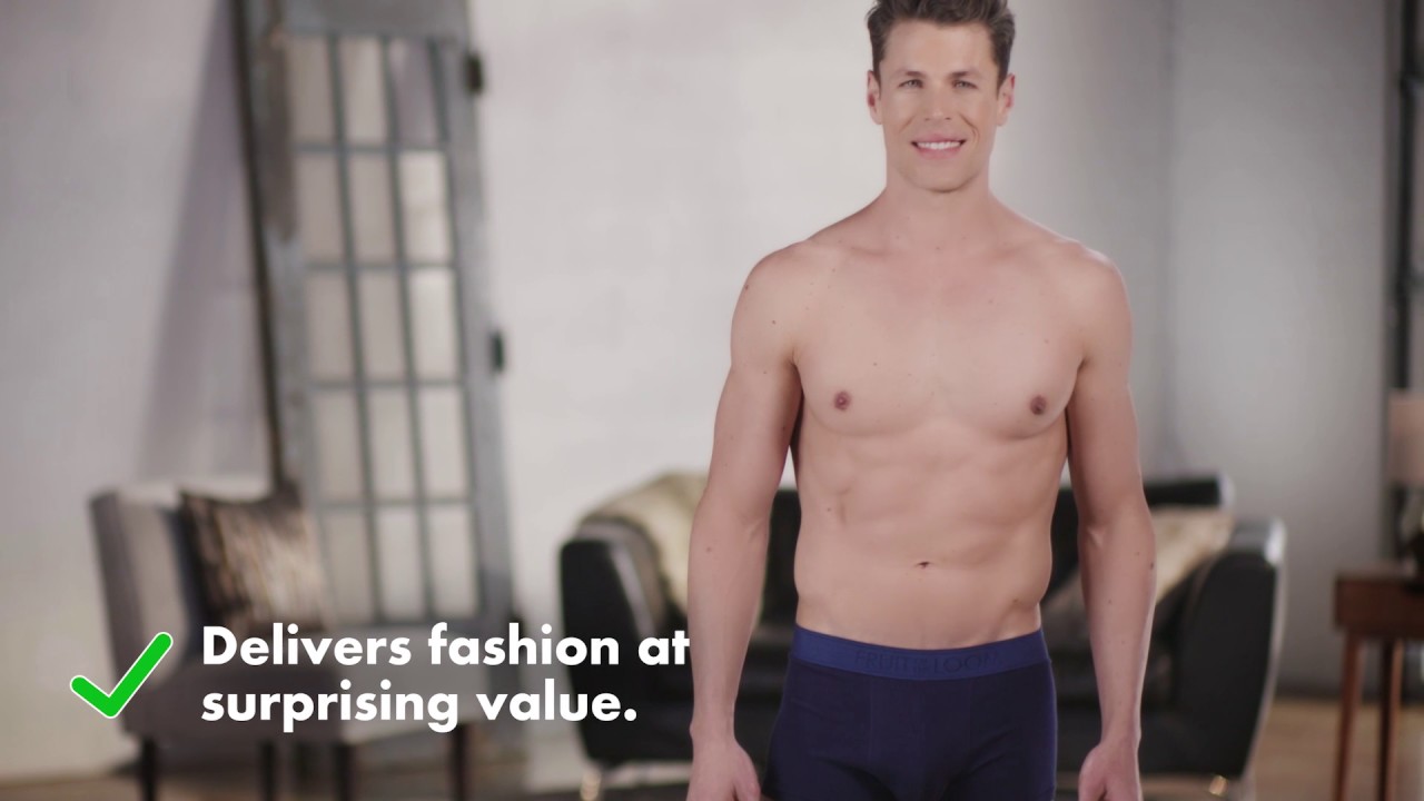 Fruit of the Loom Stretch Men's Cotton Low Rise Trunks