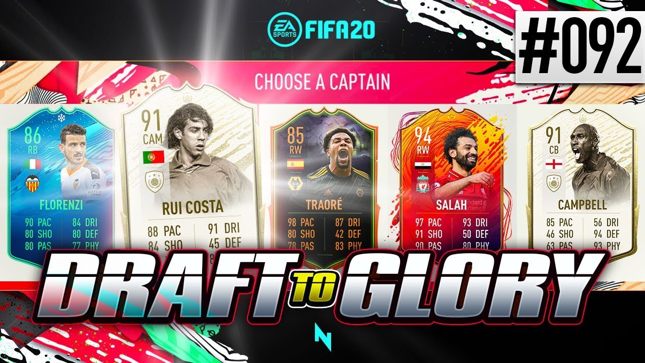 WINTER REFRESH FUT DRAFT!! - FIFA20 - ULTIMATE TEAM DRAFT TO GLORY #92