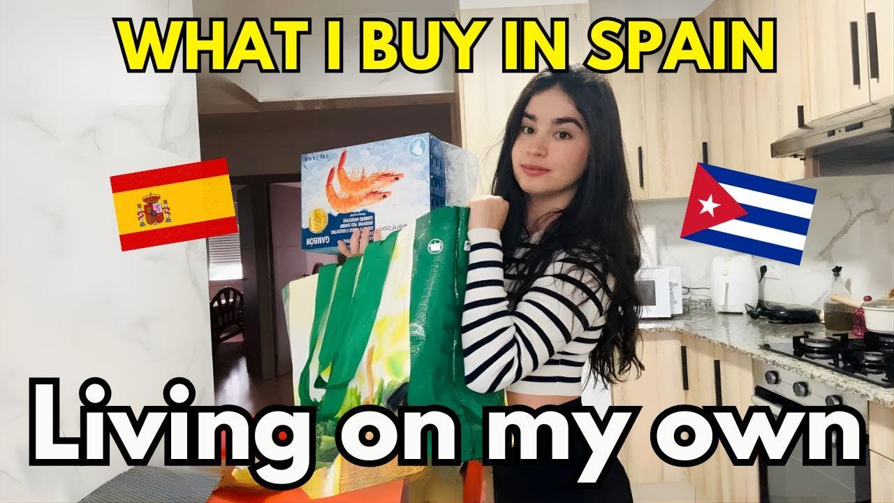 How Much I Spend on Groceries Living Alone in Spain