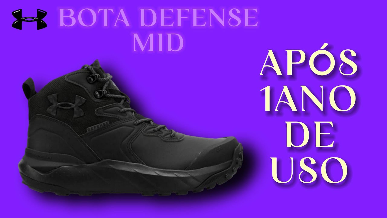 Bota Defense Mid após 1 ano de uso vale a pena!