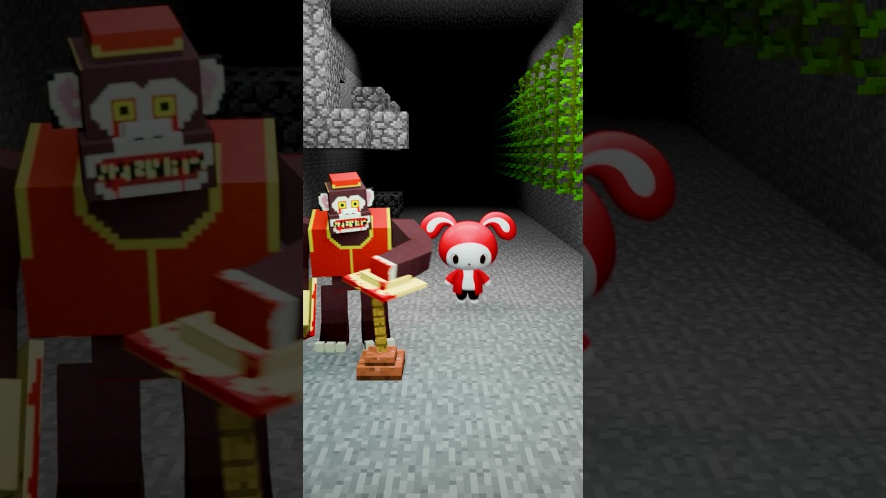 Circus Monkey Made A New Trap! - Maizen Animation Cartoon #shorts #animation